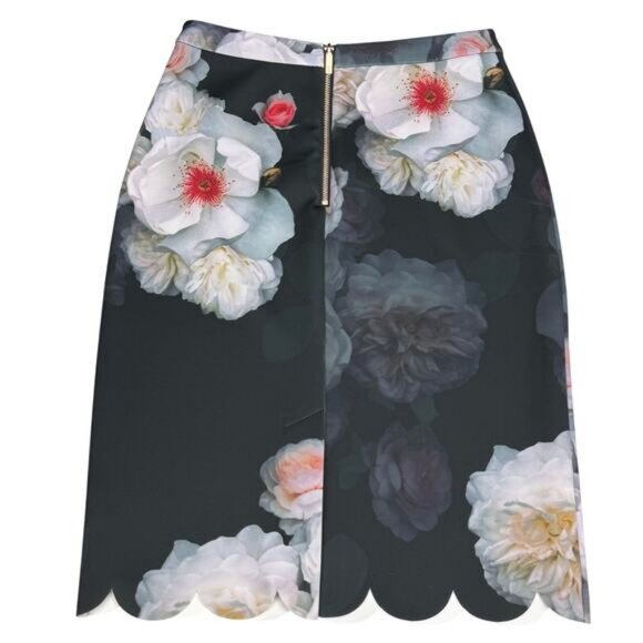 Ted Baker Laylie Chelsea Print Pencil Skirt 6 - Picture 6 of 7